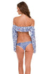 Luli Fama Naughty Girl Show Off Shoulder Top